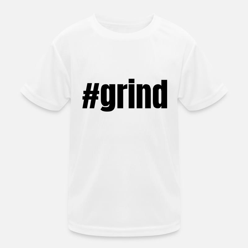 #grind | Motivation gift idea Kids Functional T-Shirt