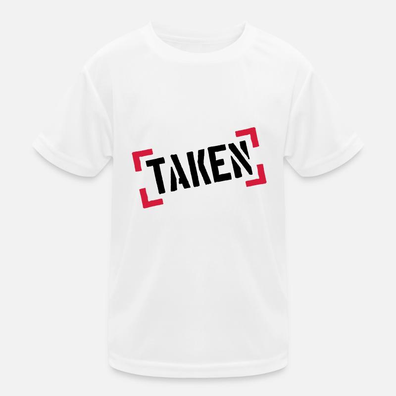 pinces tampons cadre cool bals 100 pour cent ta T-shirt sport Enfant