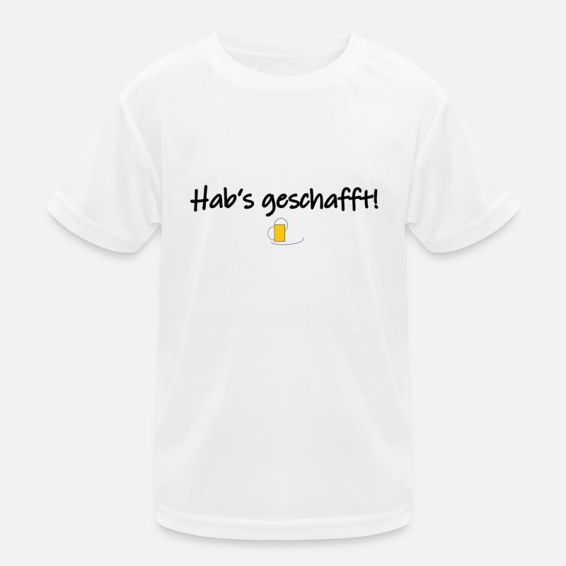 Hab's geschafft! Kinder Funktions-T-Shirt