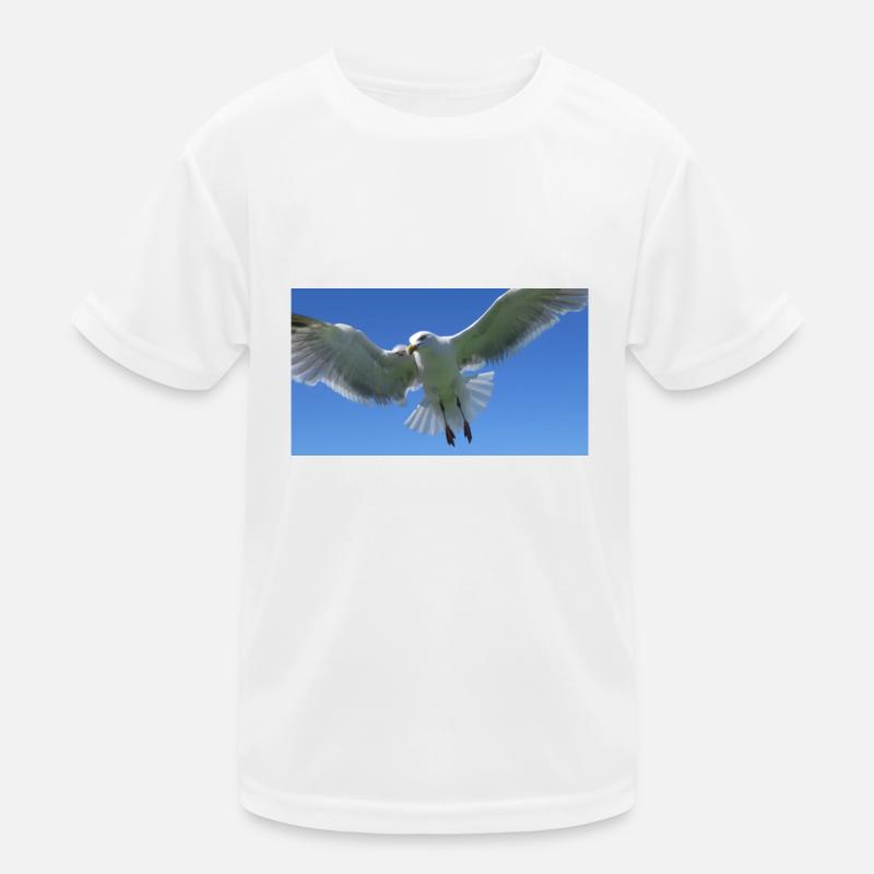 Möwe Kinder Funktions-T-Shirt