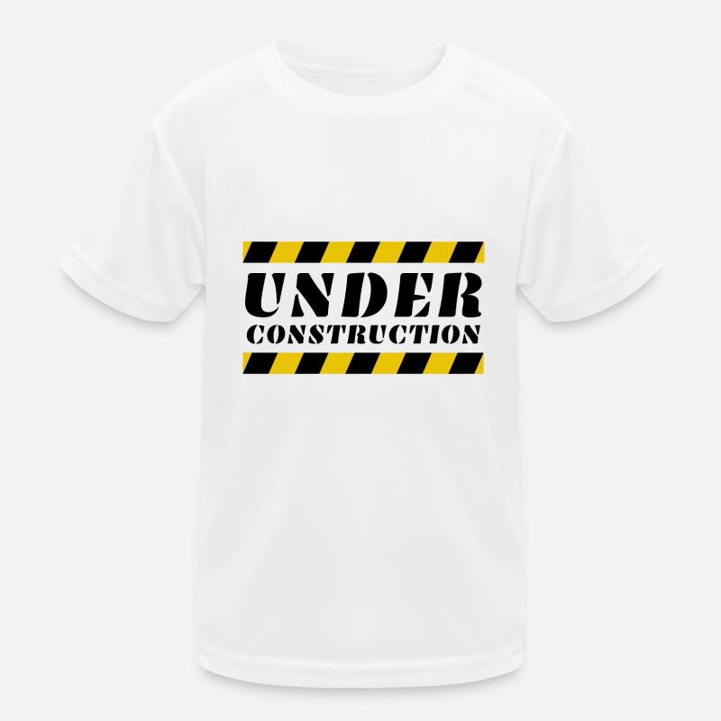 En construction T-shirt sport Enfant
