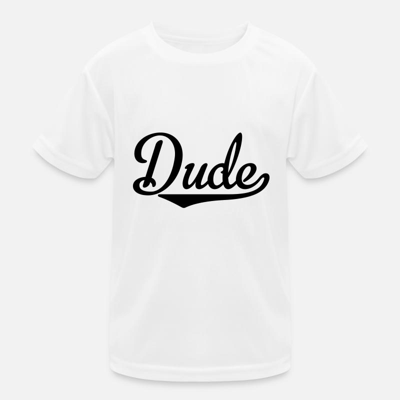 dude Kinder Funktions-T-Shirt