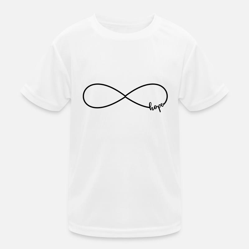 Infinity hope hope Kids Functional T-Shirt