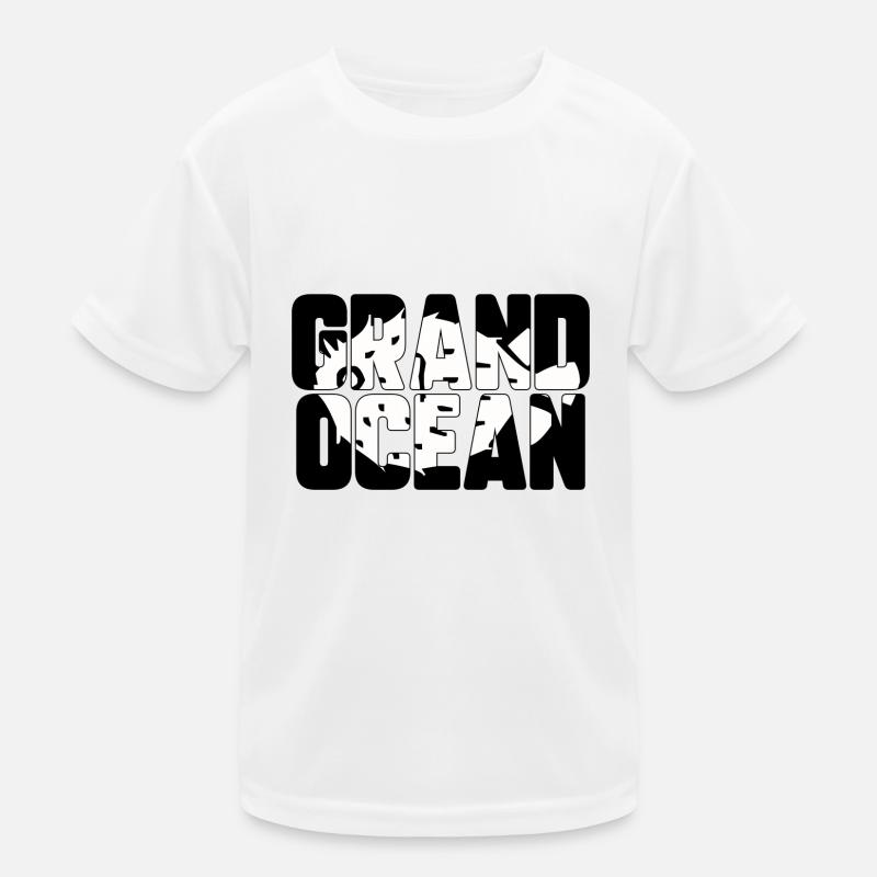 Großer Ozean Kinder Funktions-T-Shirt