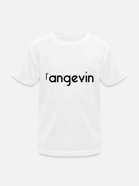 The Angevin - Customizable - Kids Functional T-Shirt - white