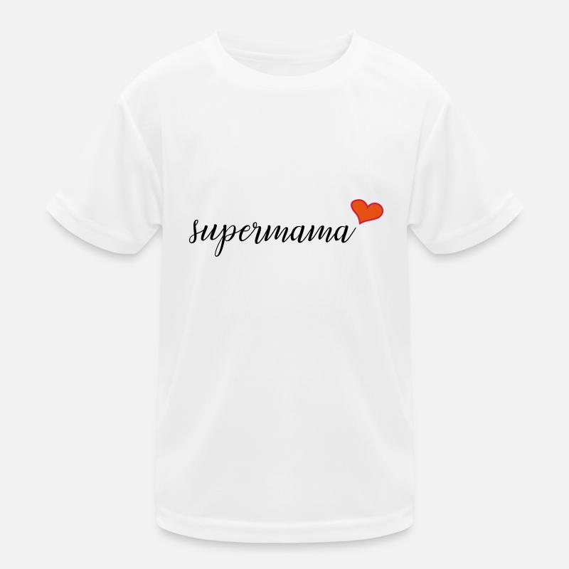 Super mom Kids Functional T-Shirt