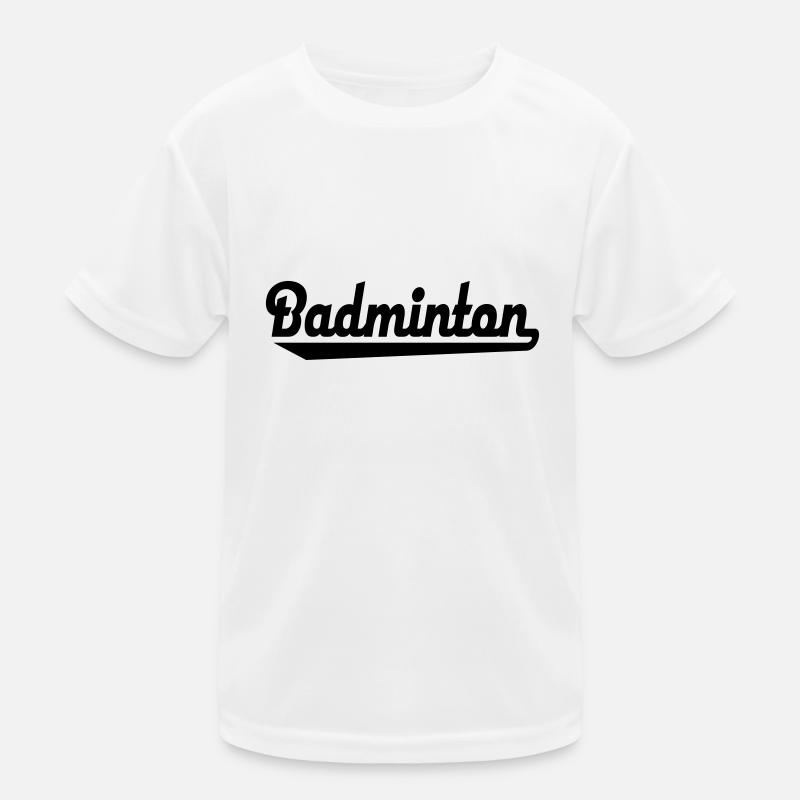 Badminton Kinder Funktions-T-Shirt