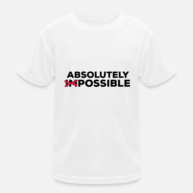absolutely possible possible sortie solution Optimist T-shirt sport Enfant