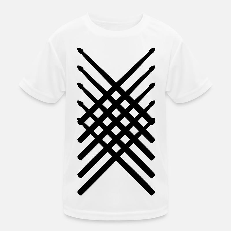 Drumsticks Kids Functional T-Shirt