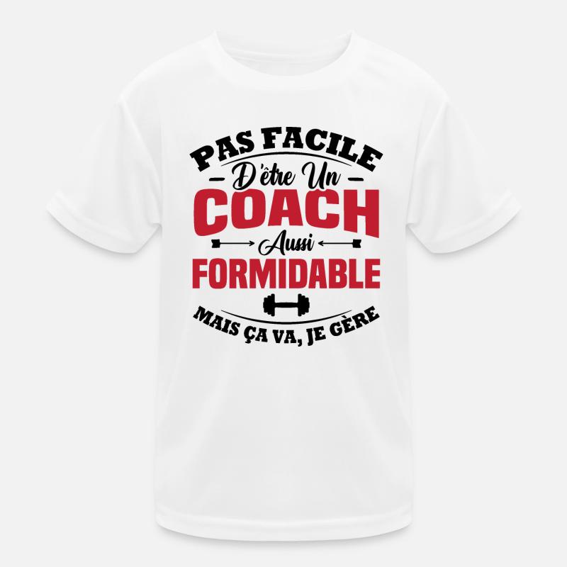 Coach aussi formidable T-shirt sport Enfant