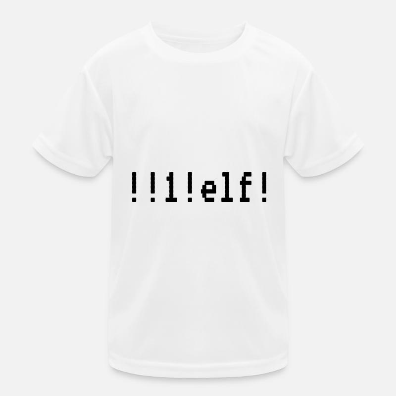 Motiv "!!1!elf!" - "eins elf" Kinder Funktions-T-Shirt