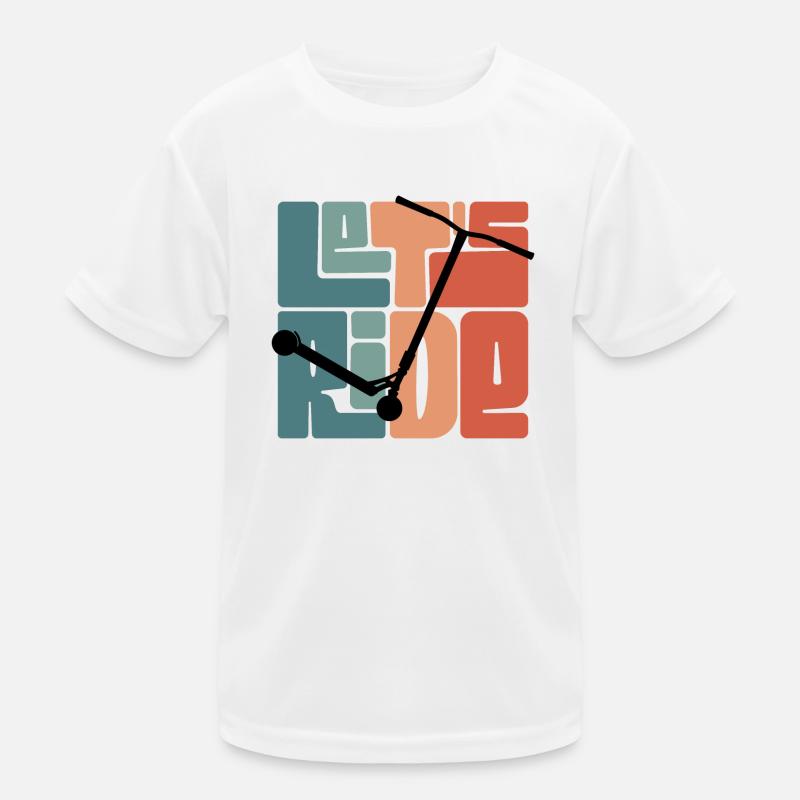 Let's ride T-shirt sport Enfant