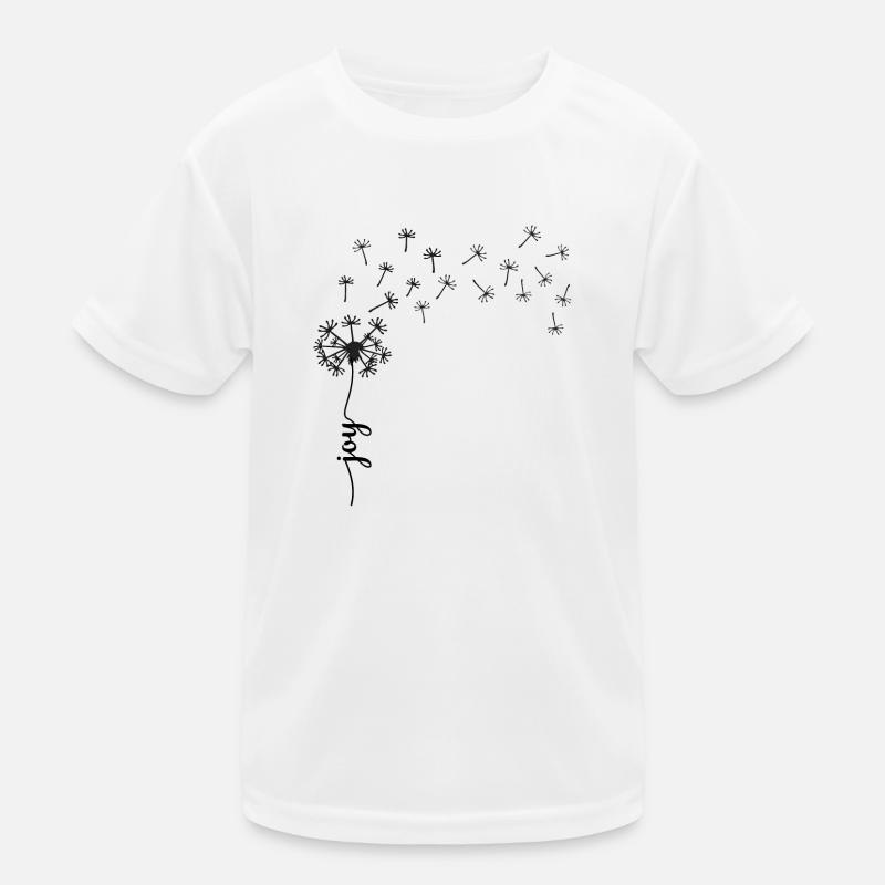 Joy Löwenzahn Design Kinder Funktions-T-Shirt
