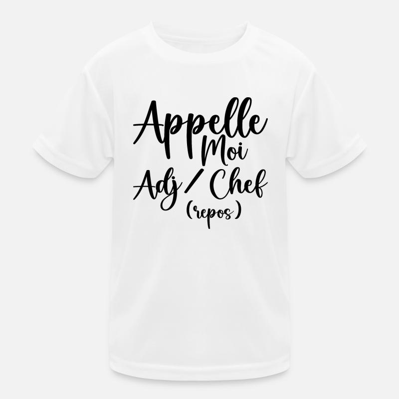 Appelle Moi Adjudant Chef T-shirt sport Enfant