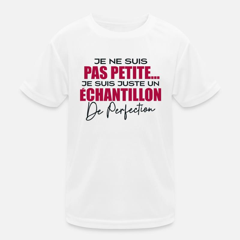 Frau Humor, Perfektion, Muttertagsgeschenk Kinder Funktions-T-Shirt