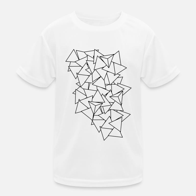 triangles Kids Functional T-Shirt