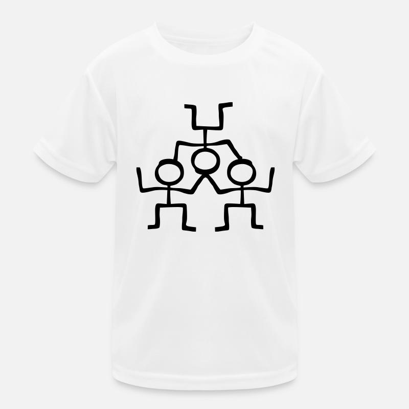 Acrobaten Acrobatic Kinder Funktions-T-Shirt