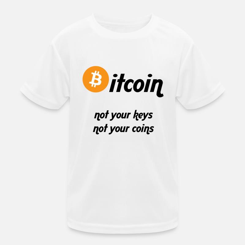 Le Bitcoin T-shirt sport Enfant