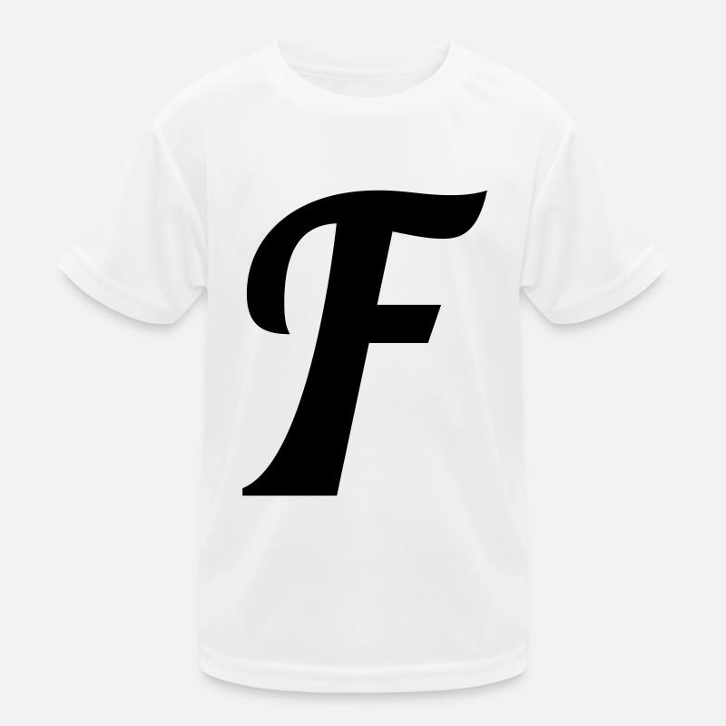 F Kinder Funktions-T-Shirt