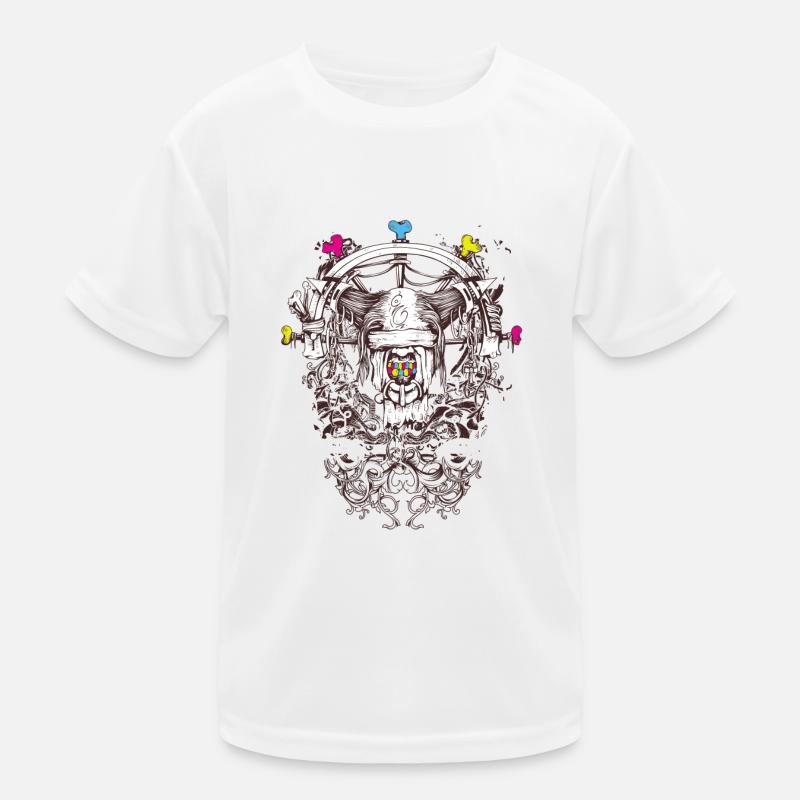 Abstract art - mythical creature Kids Functional T-Shirt