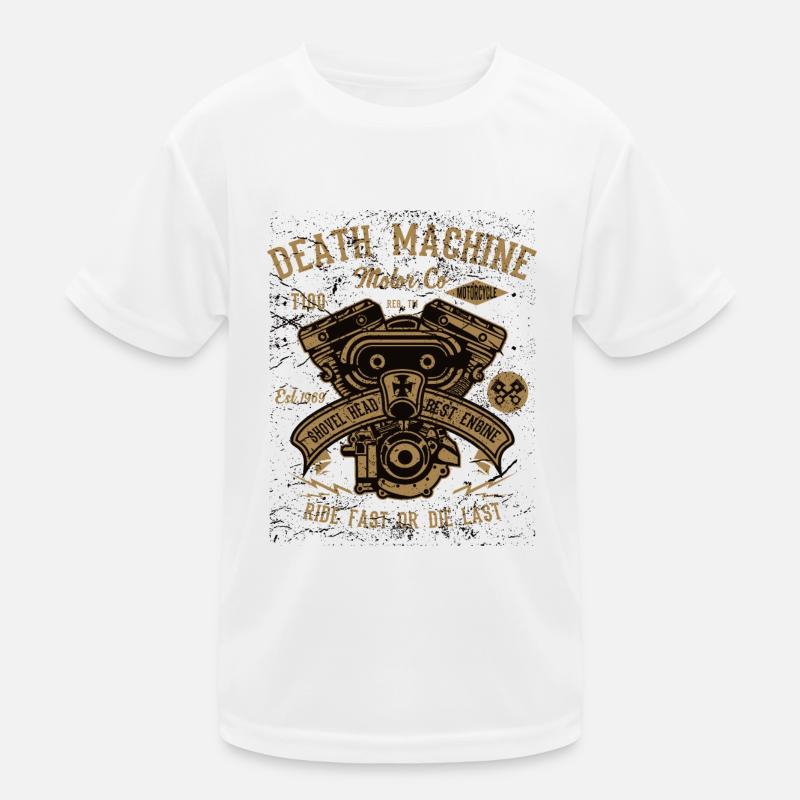 Death Machine Kids Functional T-Shirt