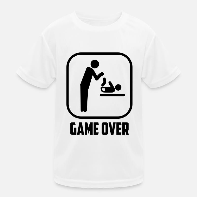 game over Kids Functional T-Shirt