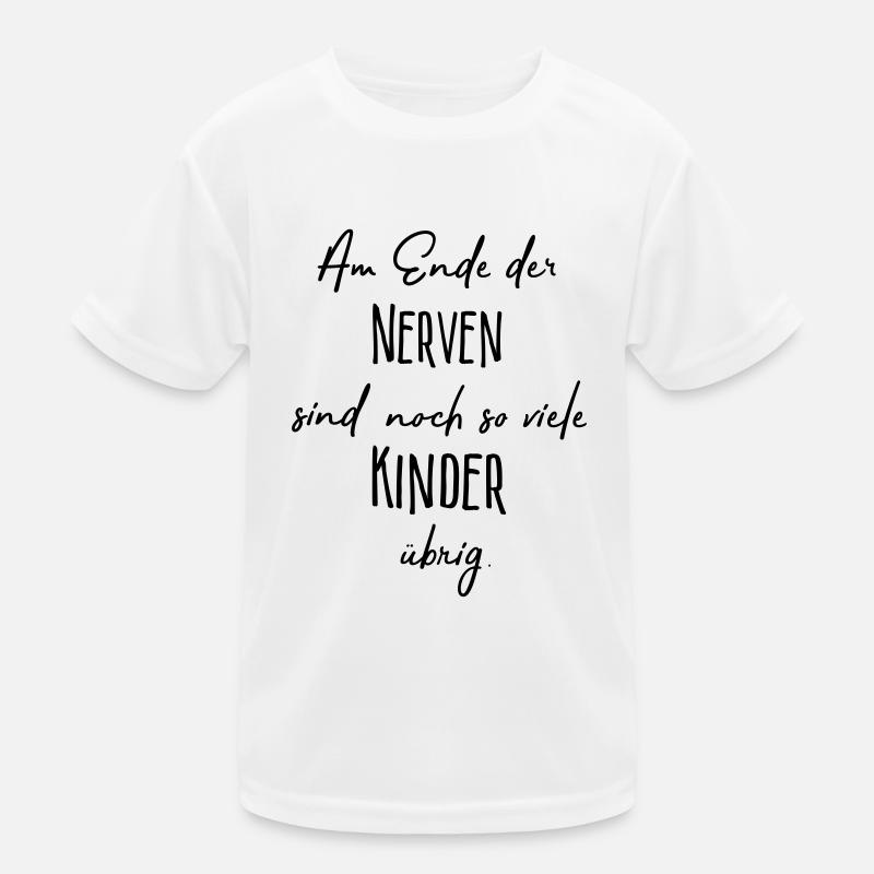 Am Ende der Nerven..... Kinder Funktions-T-Shirt