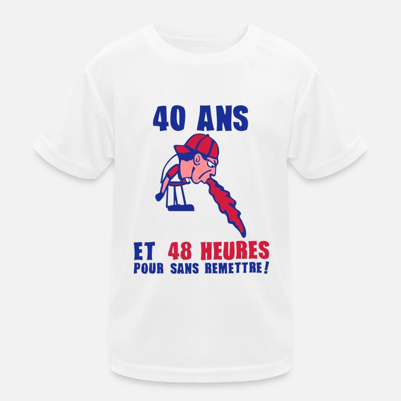 Vomit puke vomit 40 years back Kids Functional T-Shirt