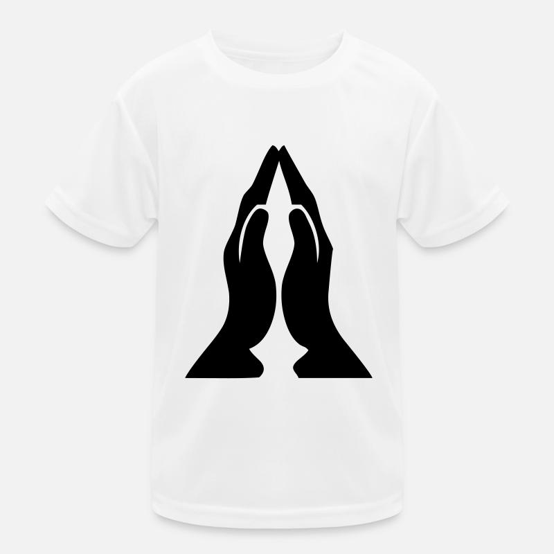 praying_hands_01 Kids Functional T-Shirt