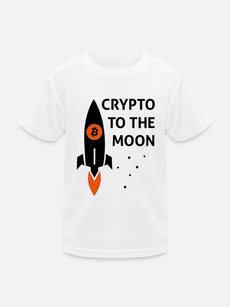 crypto - Kids Functional T-Shirt - white