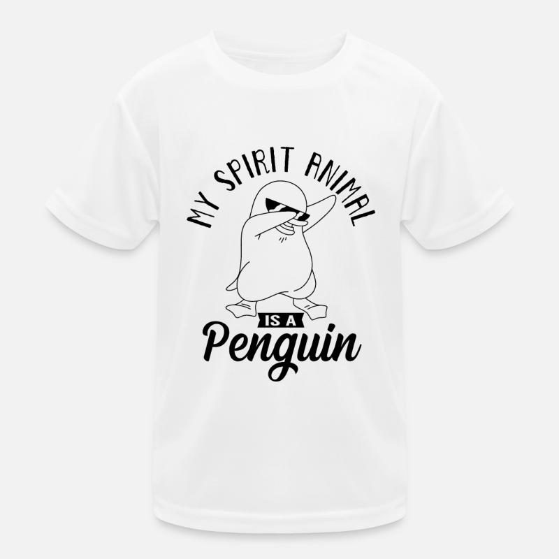 Penguin Dwarf Penguin Antarctic Penguins Sweet Kids Functional T-Shirt