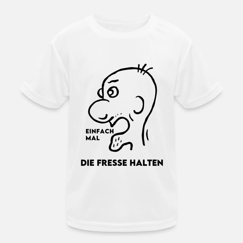 Man Comic Angry Evil Quarrel - Hold Your Nose Kids Functional T-Shirt