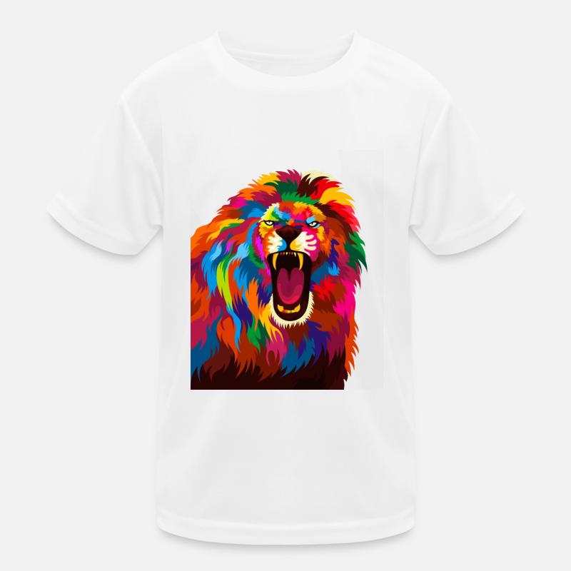 löwe Kinder Funktions-T-Shirt
