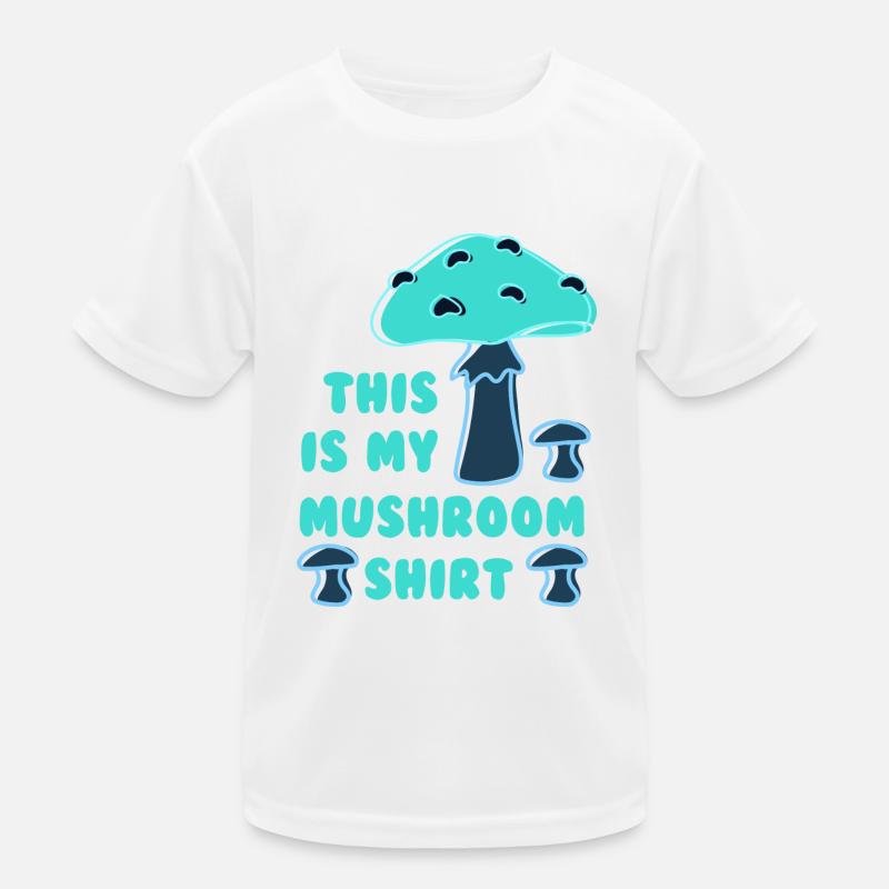 Citation drôle de chasse aux champignons Nature T-shirt sport Enfant