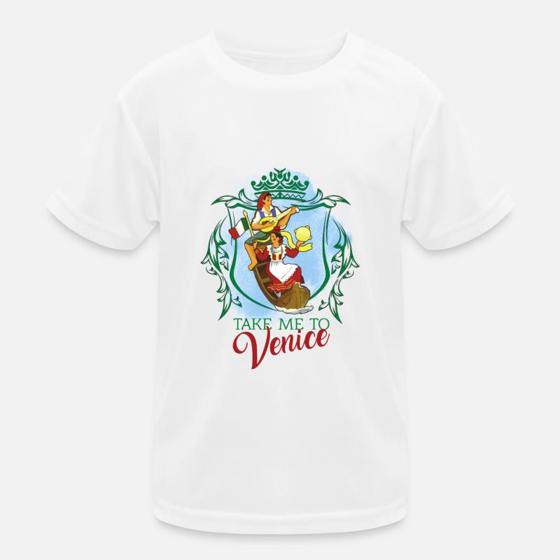 BRING MICH NACH VENEDIG Kinder Funktions-T-Shirt