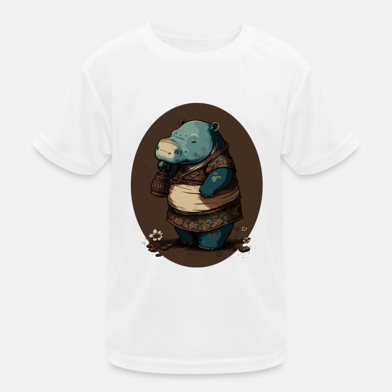 Hippo 8 Kids Functional T-Shirt