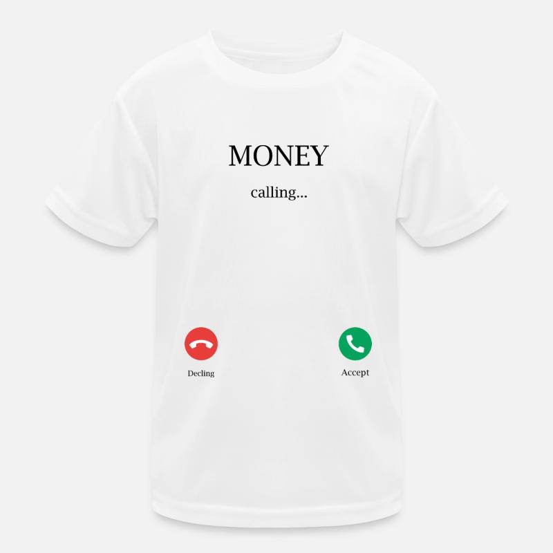 Das Geld ruft Kinder Funktions-T-Shirt