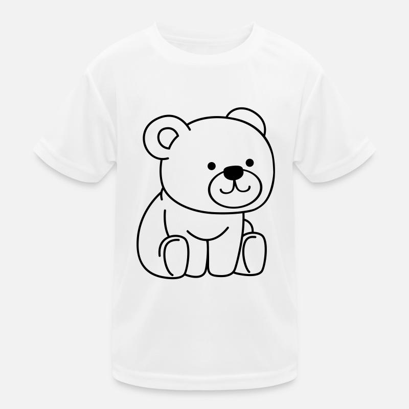 teddy bear Kids Functional T-Shirt