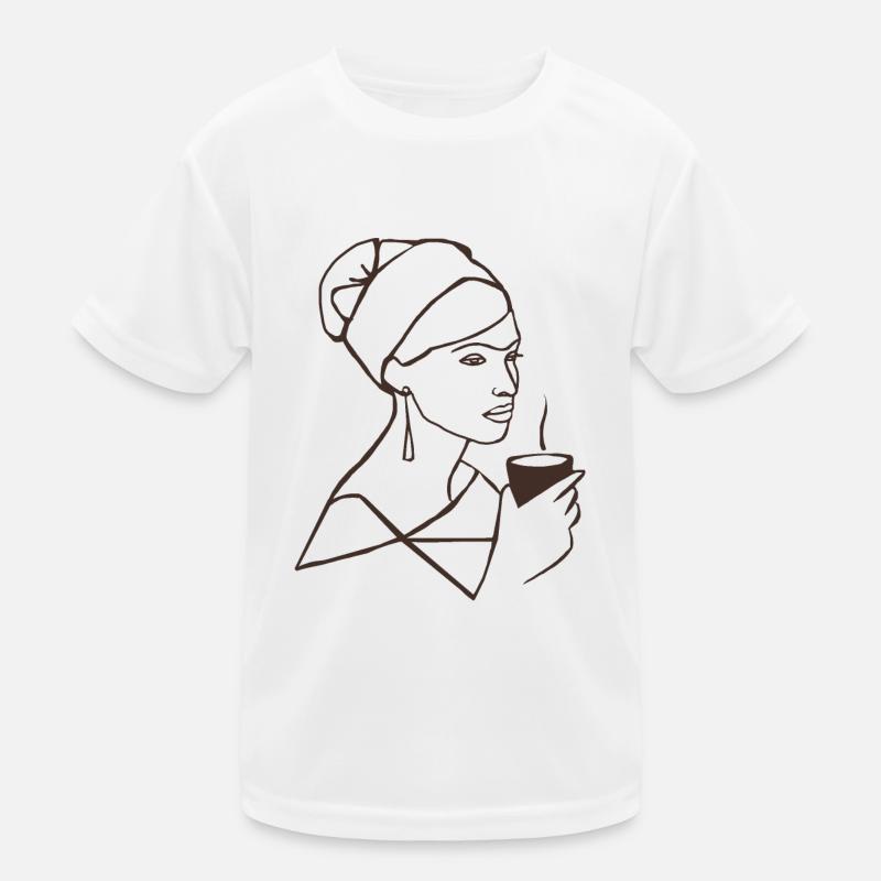 Coffee Love Kids Functional T-Shirt