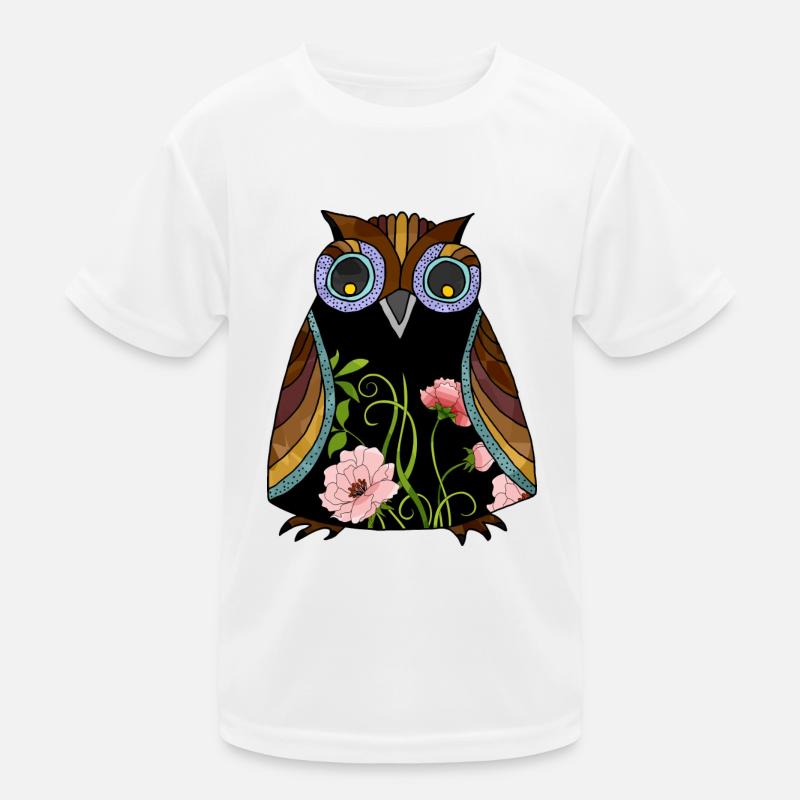 Bunter Vogel Kinder Funktions-T-Shirt