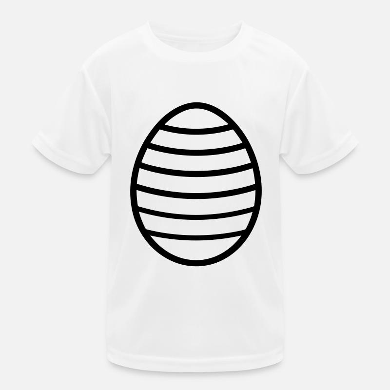Osterei Kinder Funktions-T-Shirt