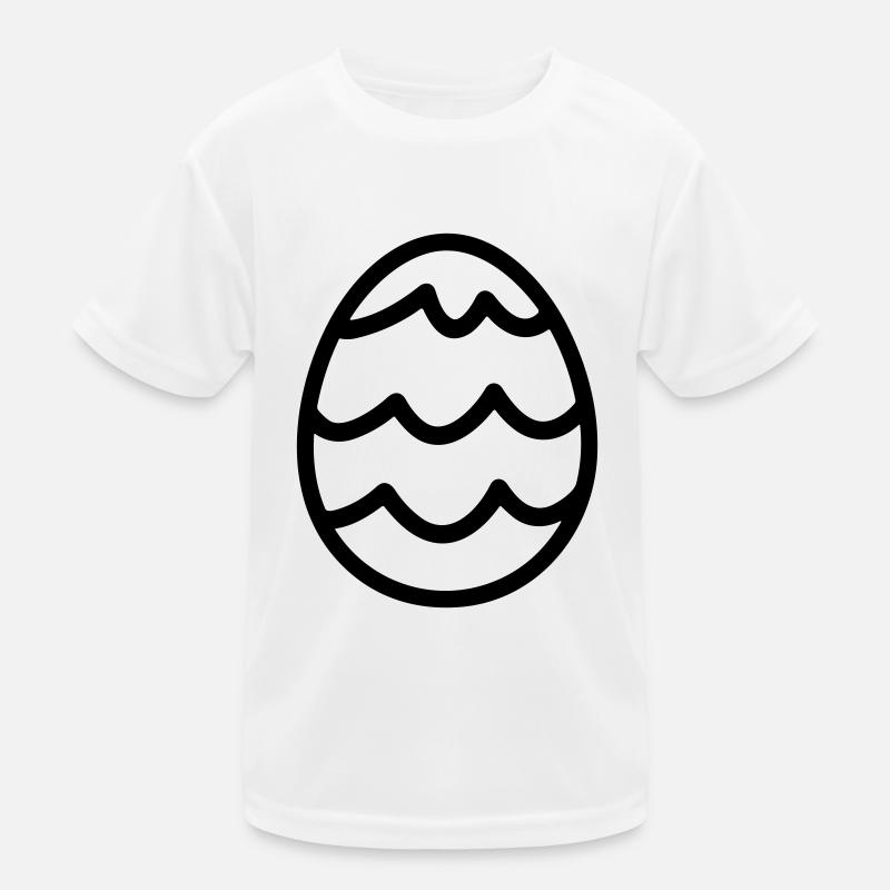 Osterei Kinder Funktions-T-Shirt