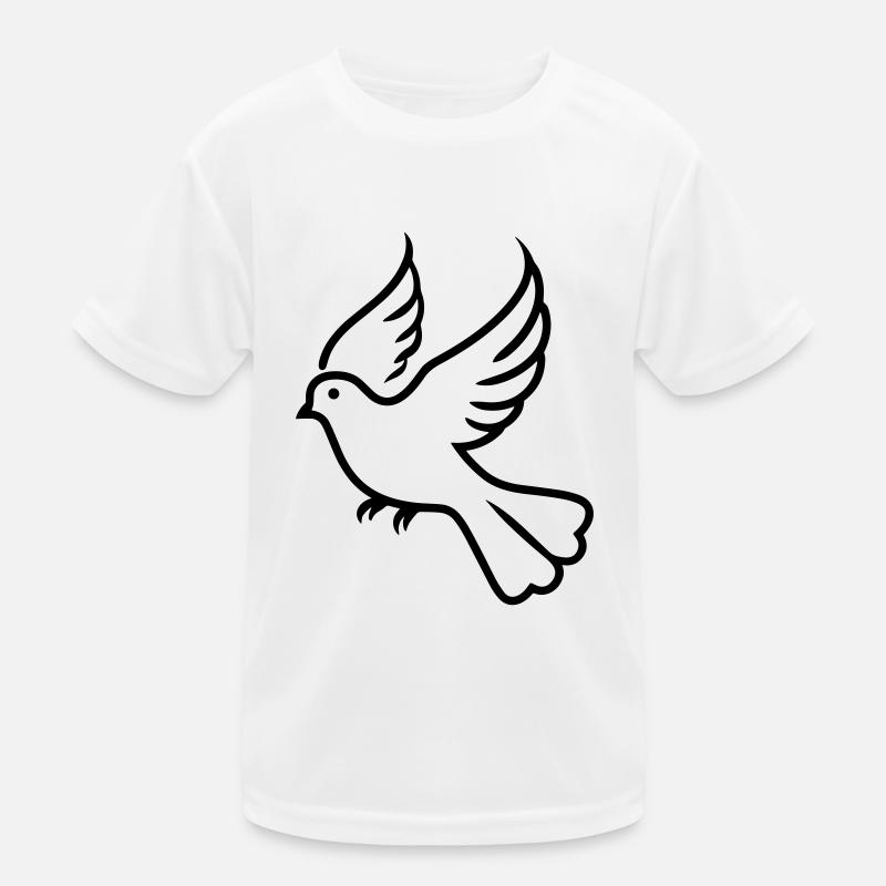 Taube Kinder Funktions-T-Shirt