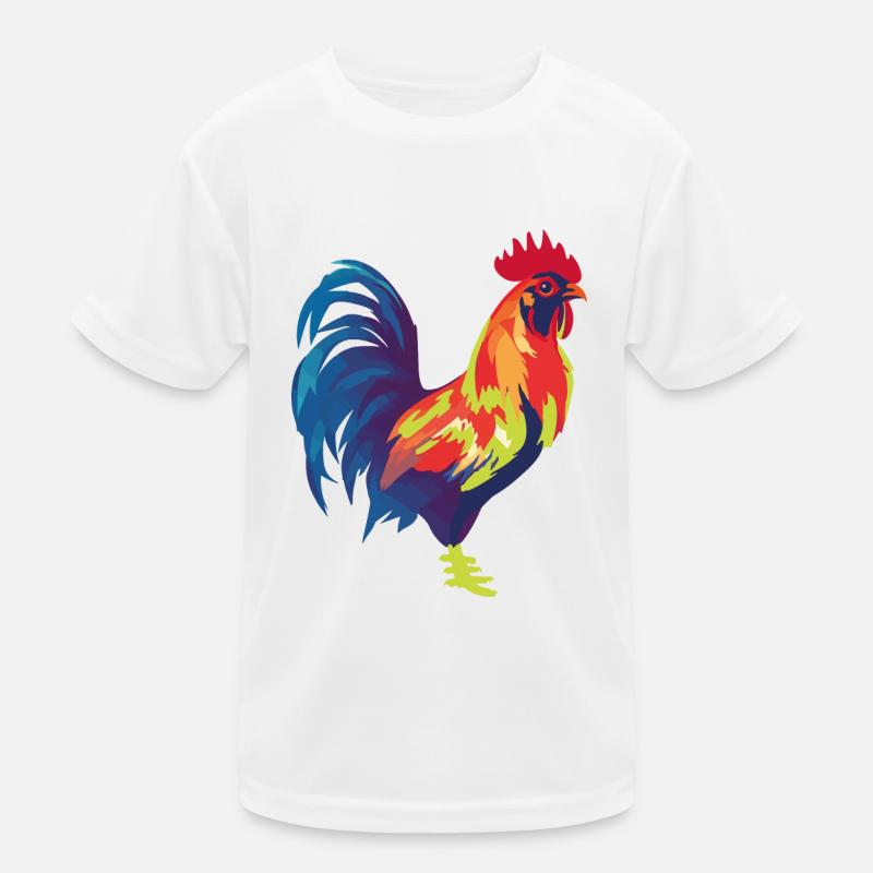 Rooster Kids Functional T-Shirt