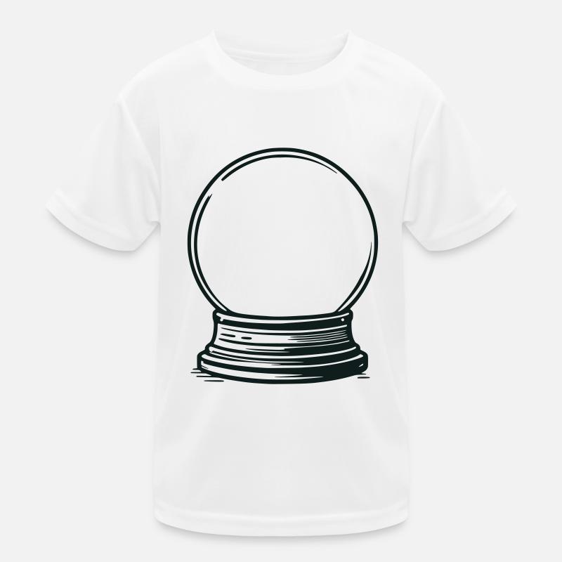 Snow globe empty Kids Functional T-Shirt