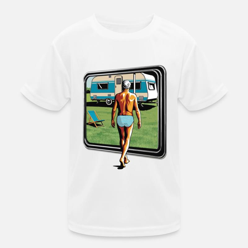 Retraités en vacances T-shirt sport Enfant