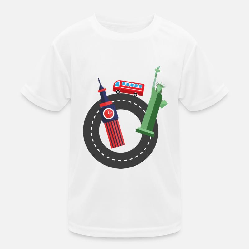 Travel | Holiday | Gift idea Kids Functional T-Shirt