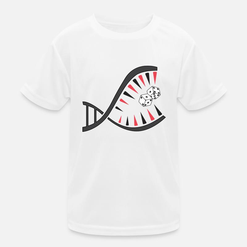 Backgammon DNA Piranha – Unique Kids Functional T-Shirt