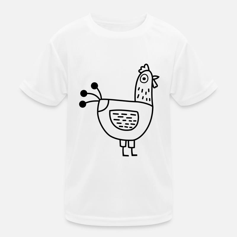 chicken Kids Functional T-Shirt