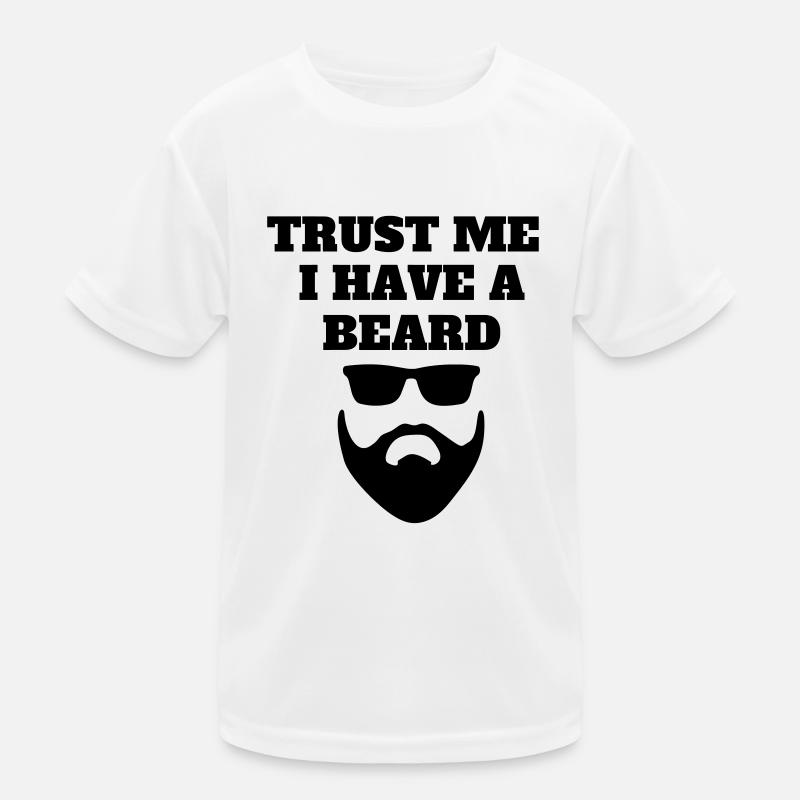 trust me i have a beard Kids Functional T-Shirt